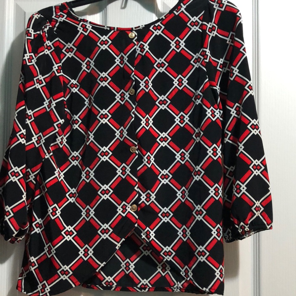 Patterned blouse - Picture 3 of 4